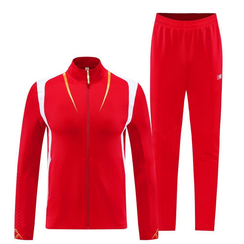 Chinese Team Award-Winning Clothing Sportswear Long-Sleeved Suit Appearance Badminton Clothing Training Jacket For Boys And Girls - Image 4